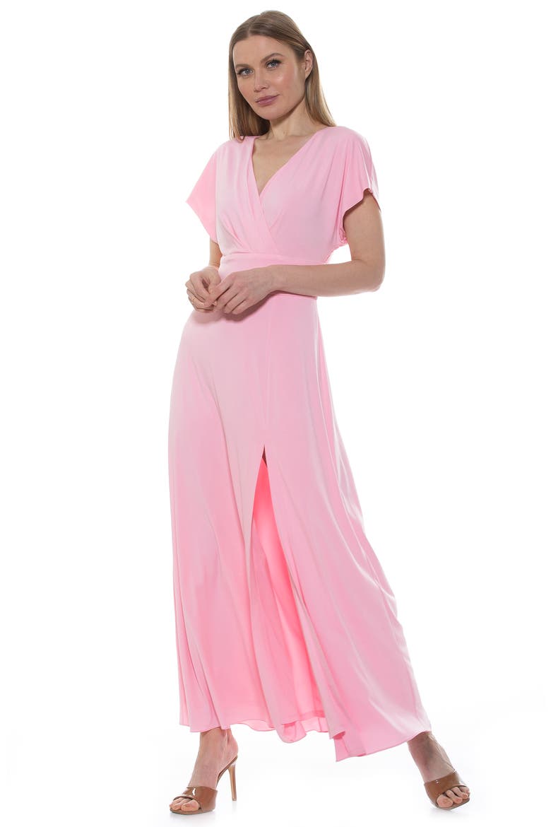 Brielle Maxi Dress, Alternate, color, BLUSH