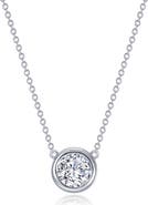 Lafonn Solitaire Bezel Necklace