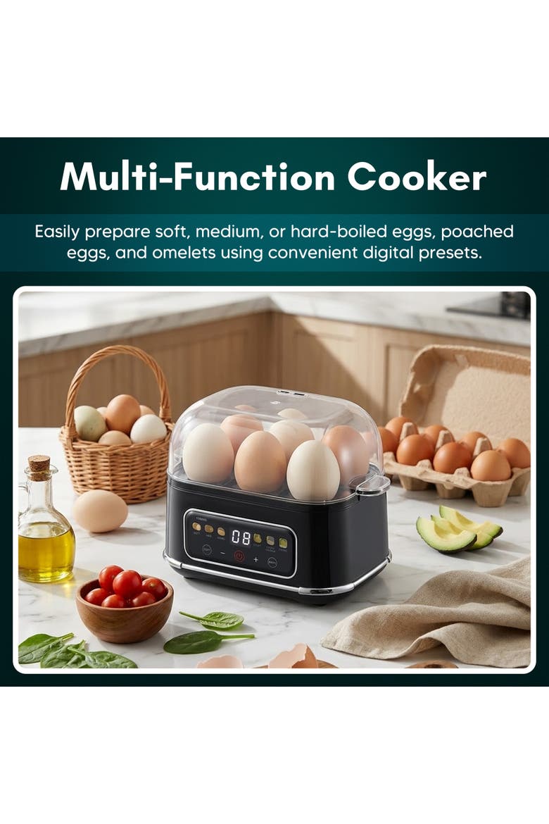 EGCL1062 Egglogic Digital, Alternate, color, Black