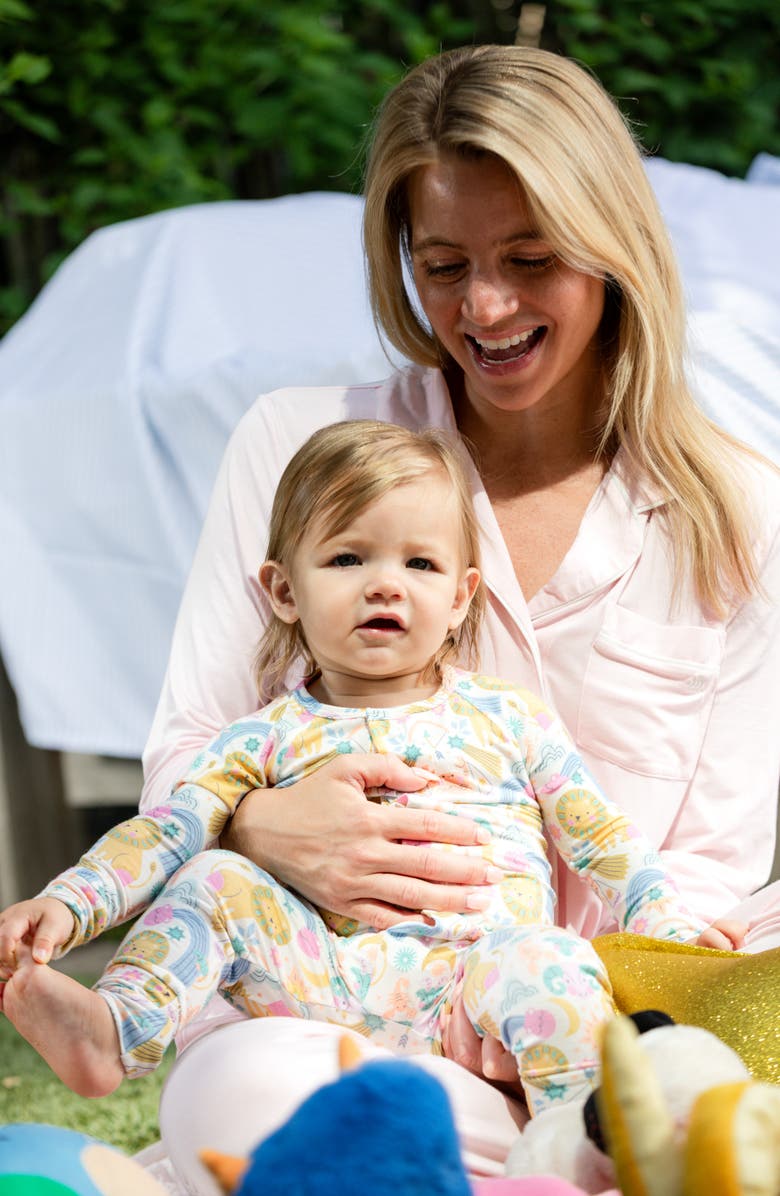 Magnetic Me Constellation Prize Convertible Romper, Alternate, color, Pink