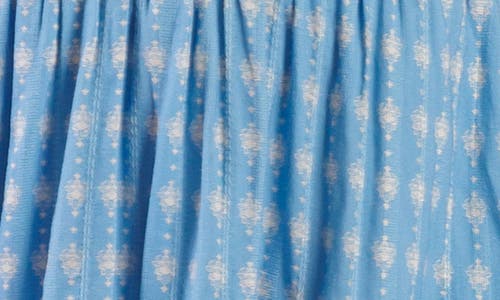 Shop Flying Tomato Ruffle Cap Sleeve Textured Minidress In Powder Blue
