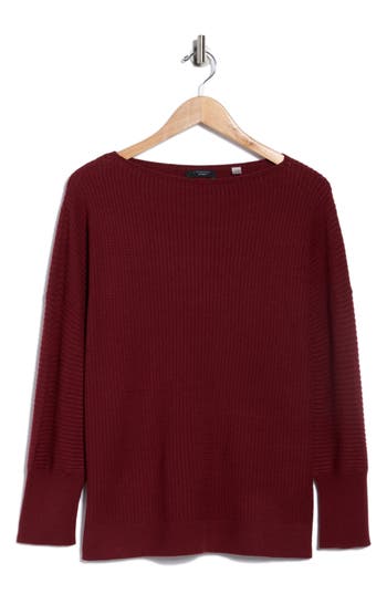 T Tahari Dolman Sleeve Sweater In Brown