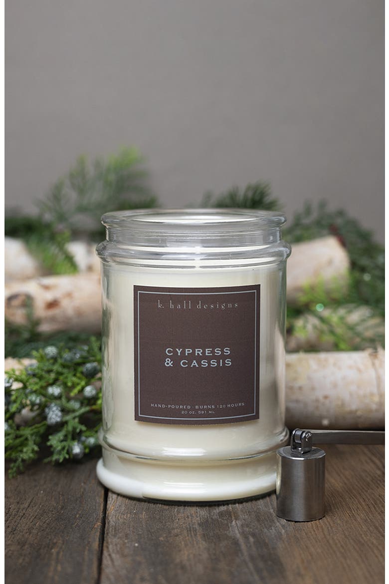 Cypress & Cassis Tumbler Glass Candle, Alternate, color, CYPRESS & CASSIS
