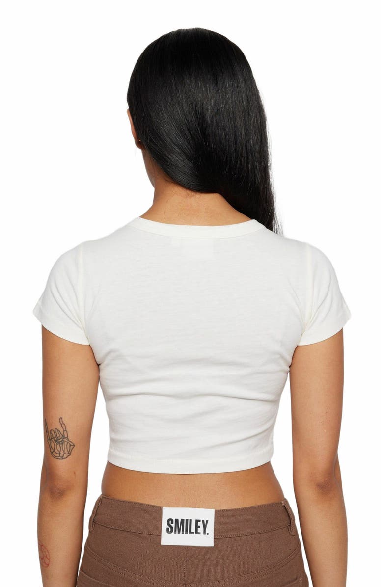 Samii Ryan GIMMIE SPACE BABY TEE, Alternate, color, White