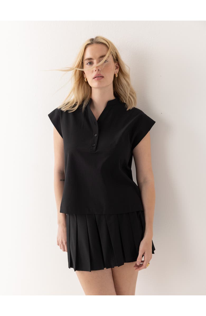 Honors The Splitneck Shirt, Alternate, color, Black