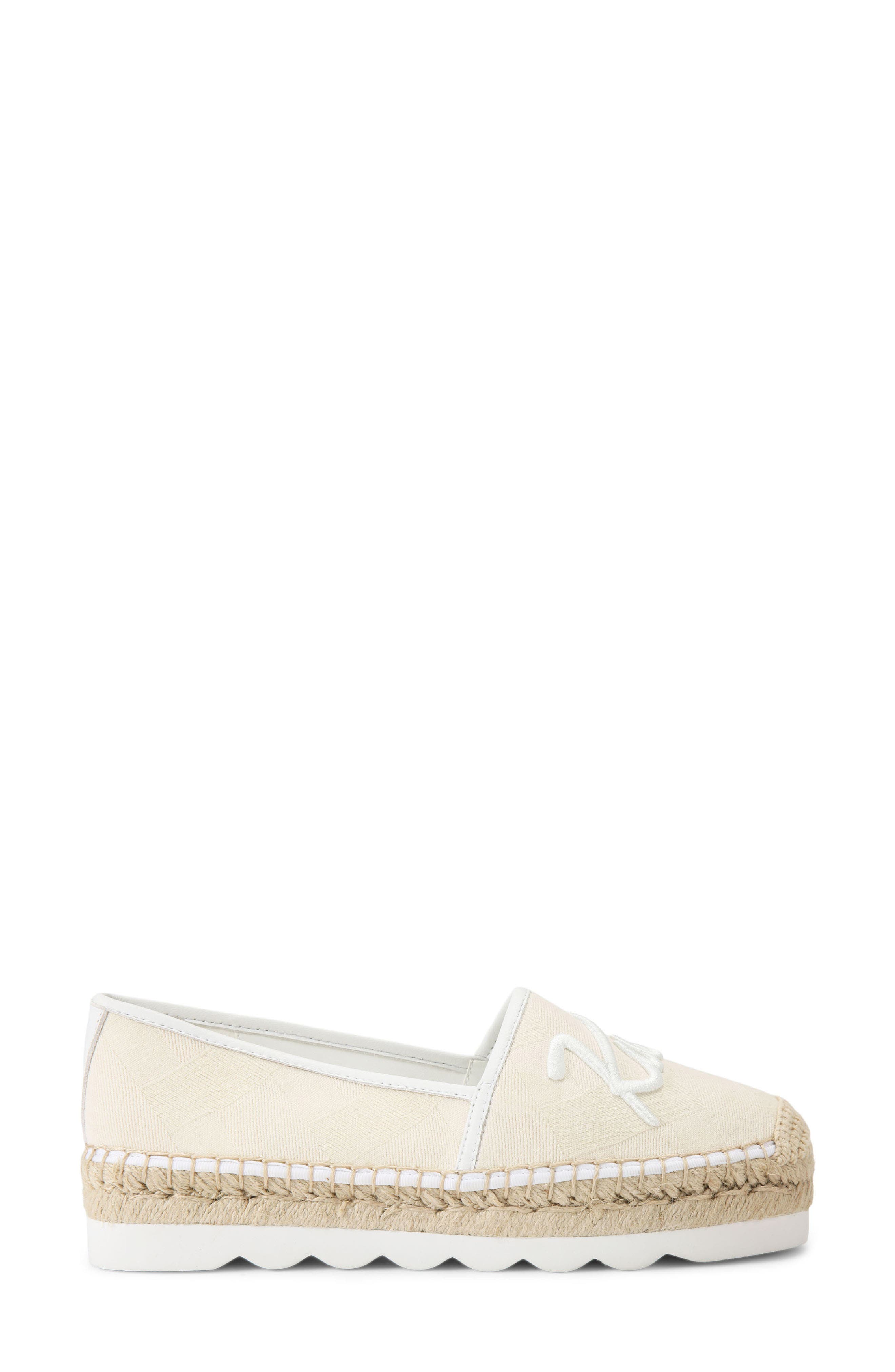 Kurt Geiger London Cleated Espadrilles, Main, color, White