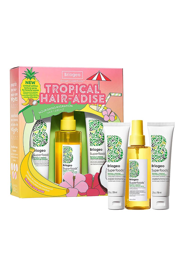 Tropical Hair-adise Nourishing Hydration Hair Care Set USD $44 Value, Main, color, NONE