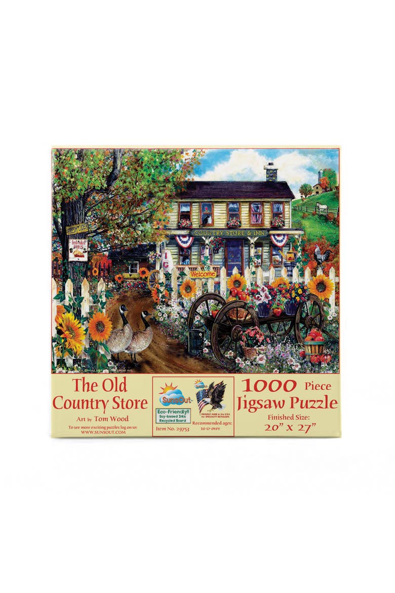 The Old Country Store 1000 piece Jigsaw Puzzle for Adults, Alternate, color, Multicolor