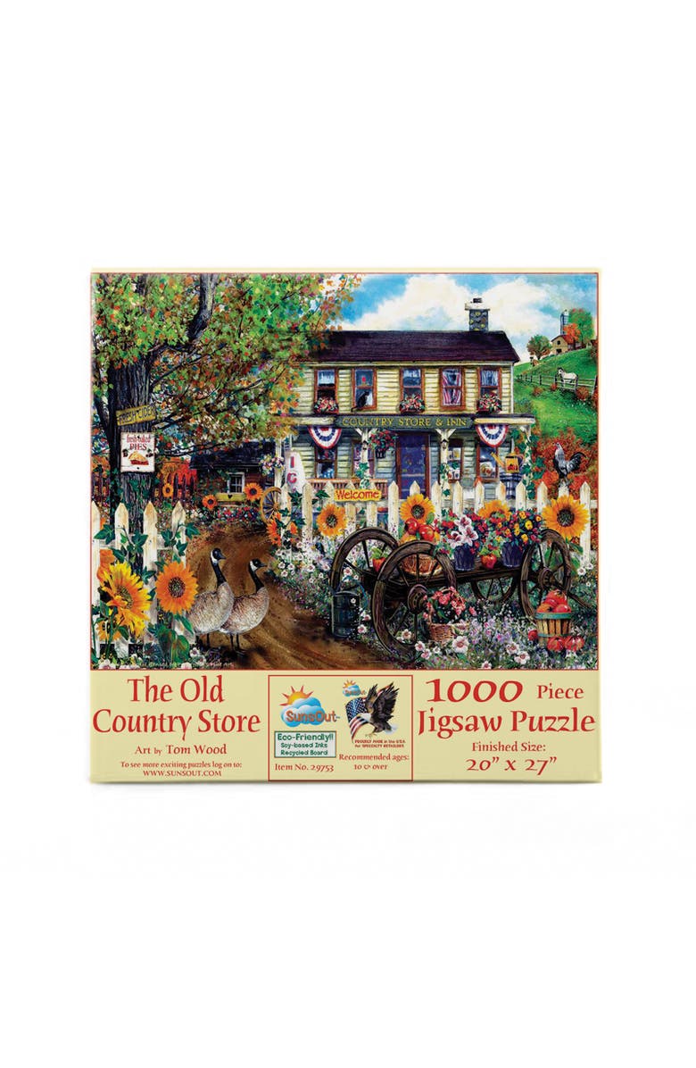 Sunsout The Old Country Store 1000 piece Jigsaw Puzzle for Adults, Alternate, color, Multicolor