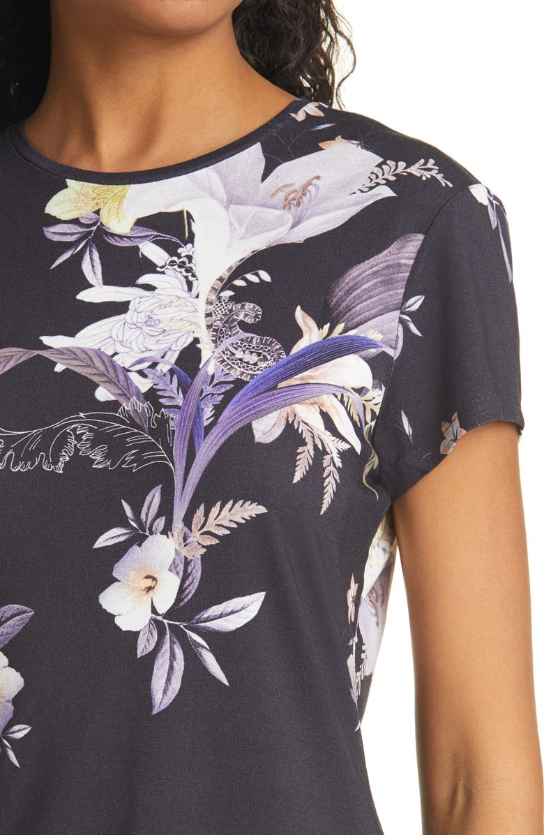 Ted Baker London Decadence Print T-Shirt, Alternate, color,