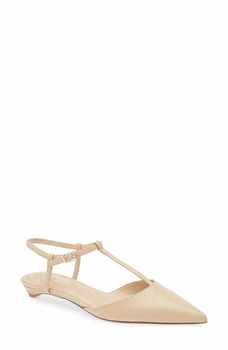 Vince Camuto Varena Ankle Strap Pointed Toe Flat