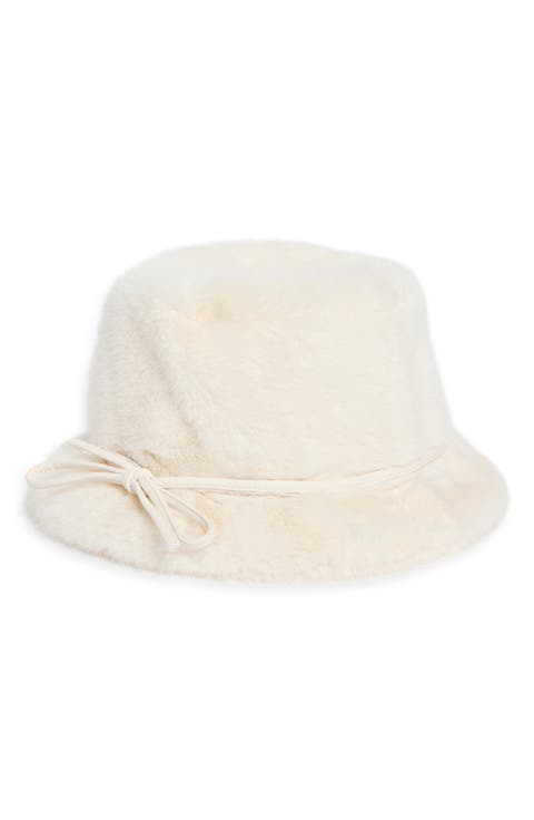 Faux Fur Bucket Hat