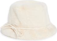 La Fiorentina Faux Fur Bucket Hat