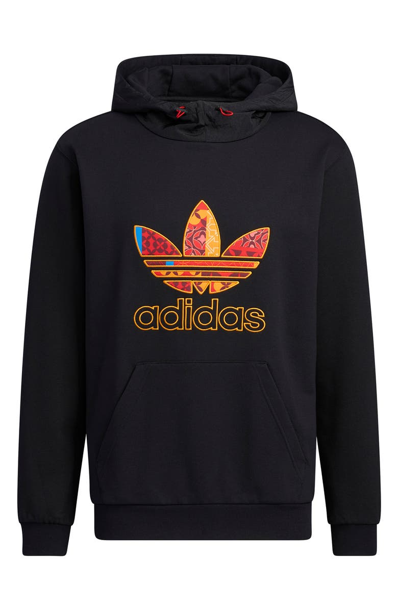 adidas Originals Chinese New Year Embroidered Logo Hoodie, Alternate, color,