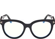 TOM FORD 52mm Butterfly Blue Light Blocking Glasses