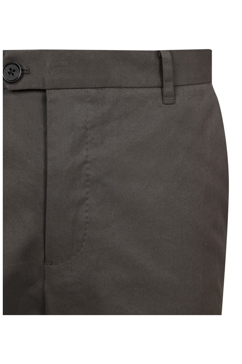 Kato Crop Cotton Pants, Alternate, color, SMOKE GREEN