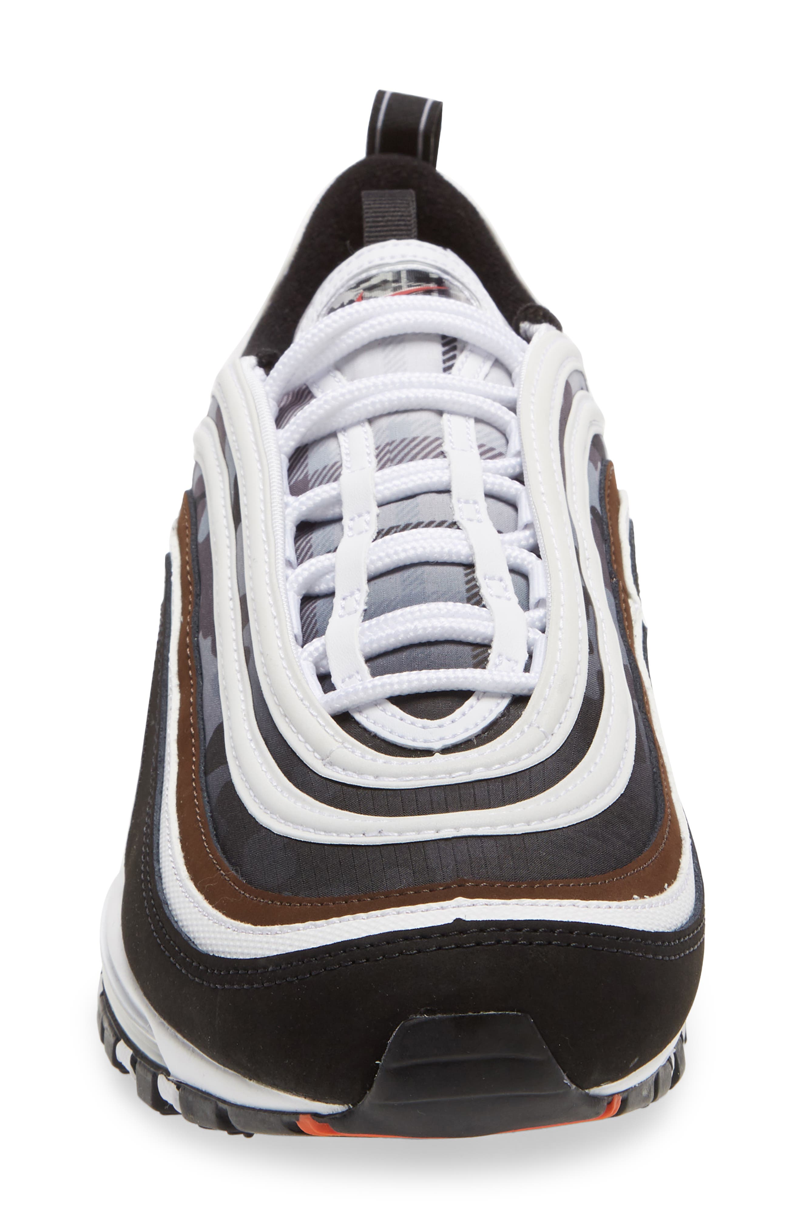 Air Max 97 Sneaker, Alternate, color, WHITE/ BLACK
