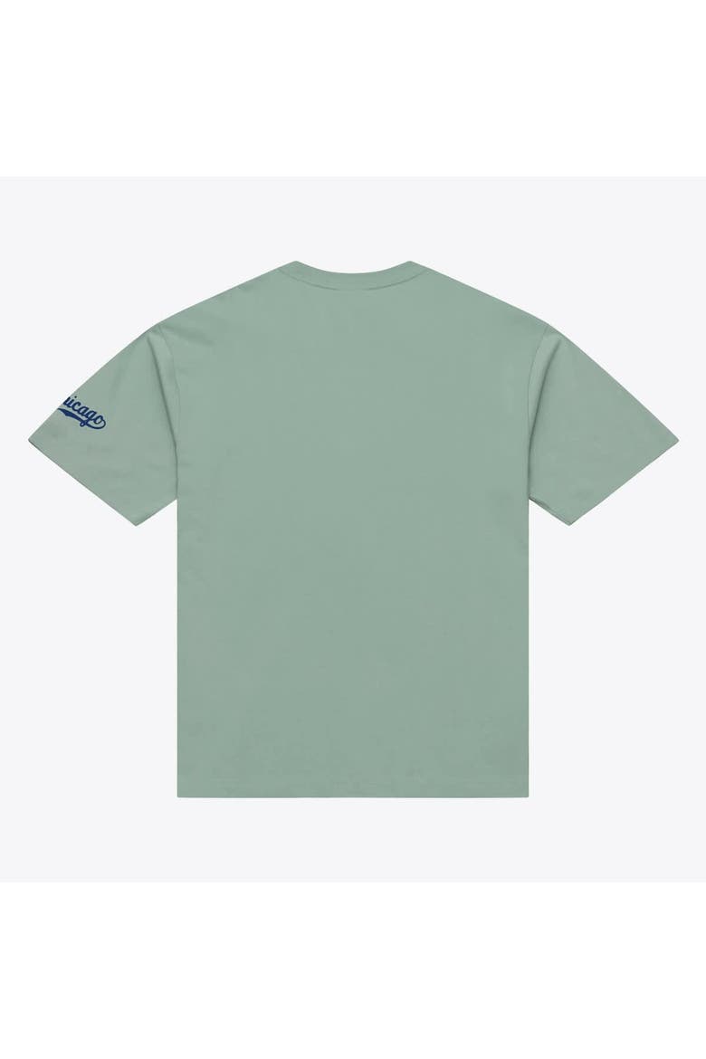 Men's Mitchell & Ness Green Chicago Cubs Yacht Rock T-Shirt, Alternate, color, Green