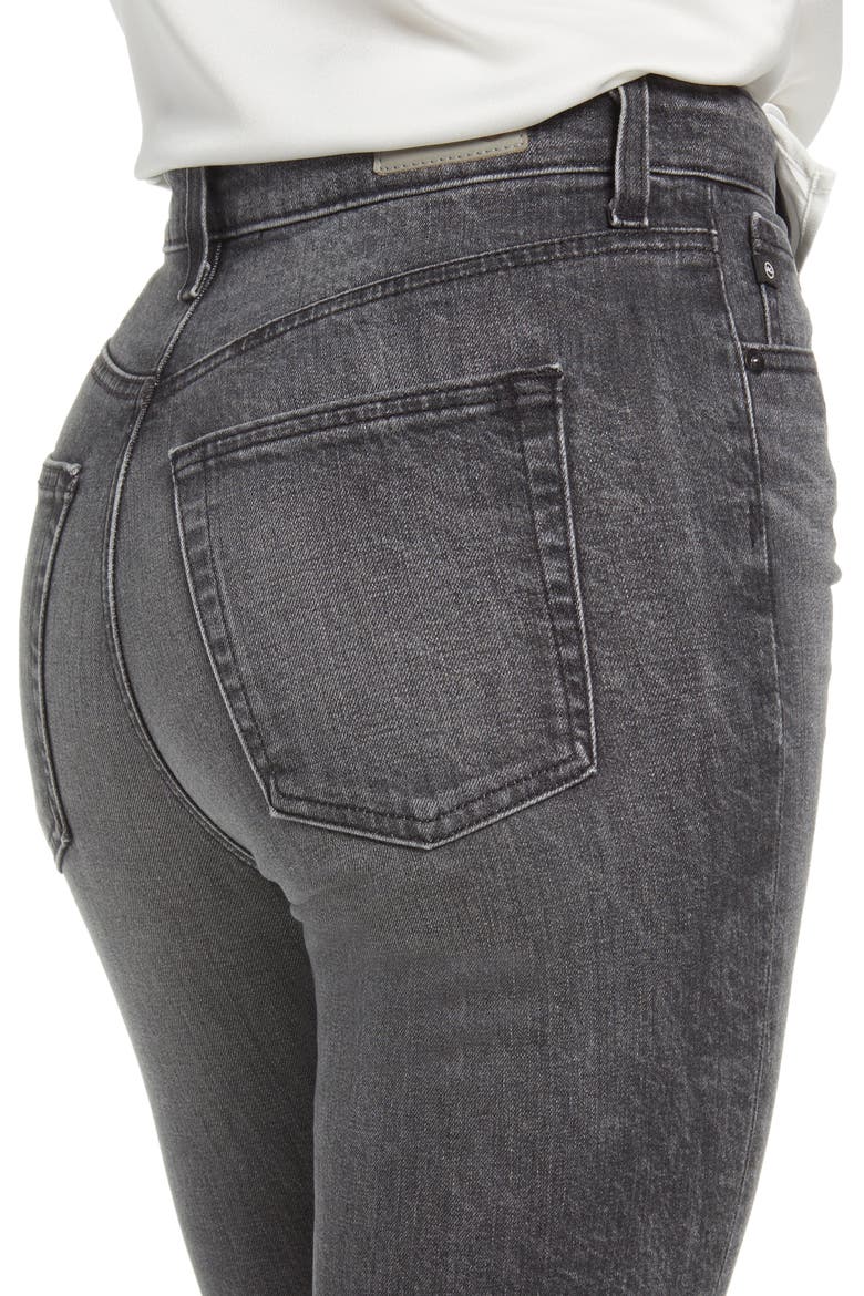 Alexxis High Waist Bootcut Jeans, Alternate, color, ROADWAY