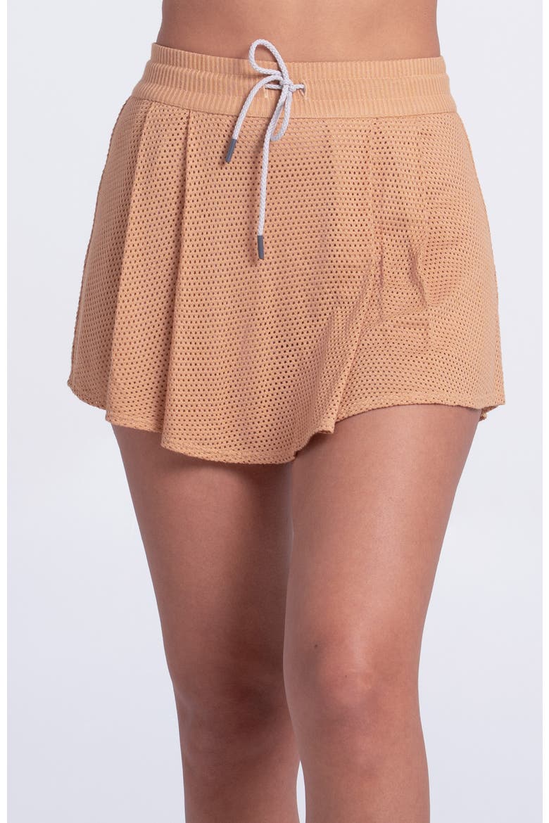 High Waist Lucky Break Skirt, Main, color, Caramel
