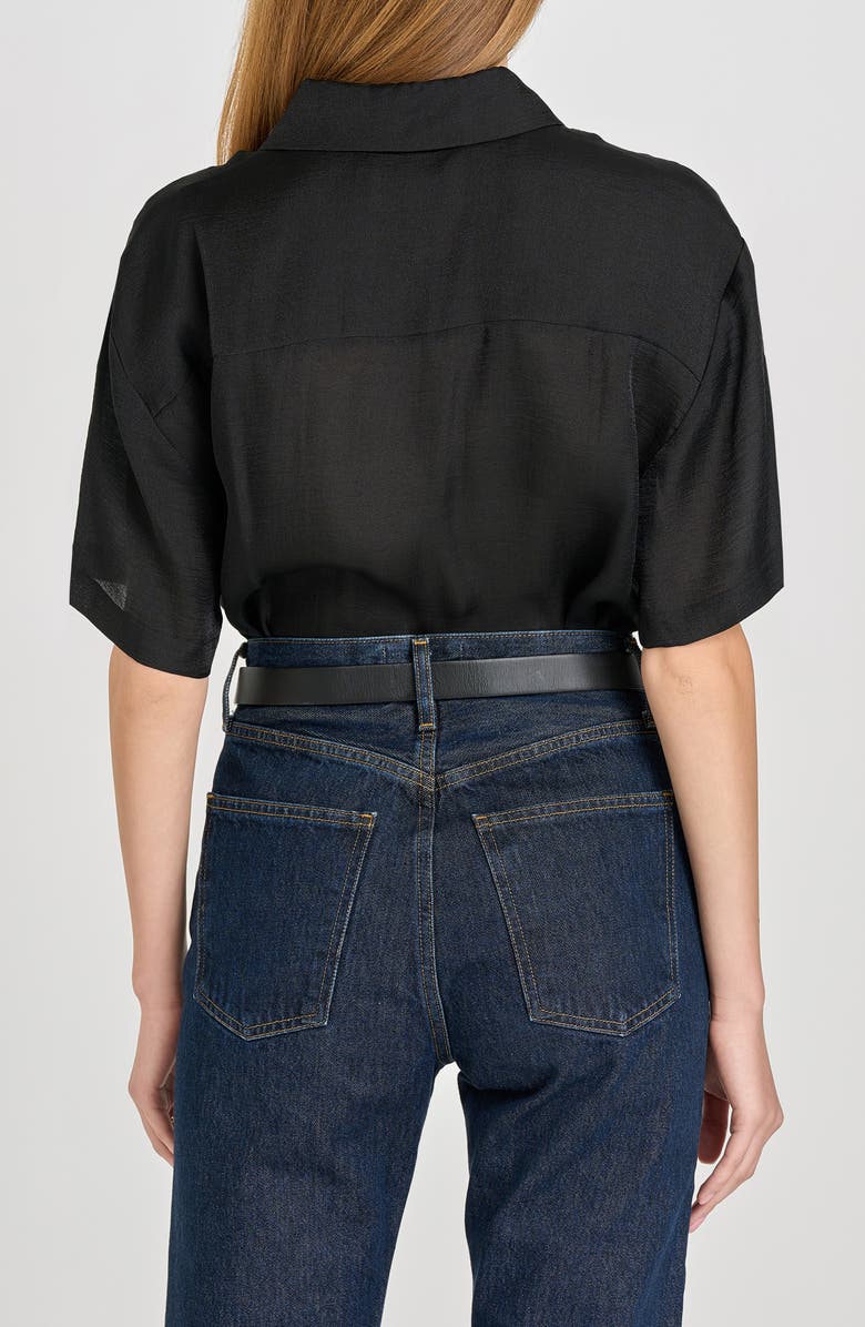 WAYF Daria Short Sleeve Button-Up Shirt, Alternate, color, 