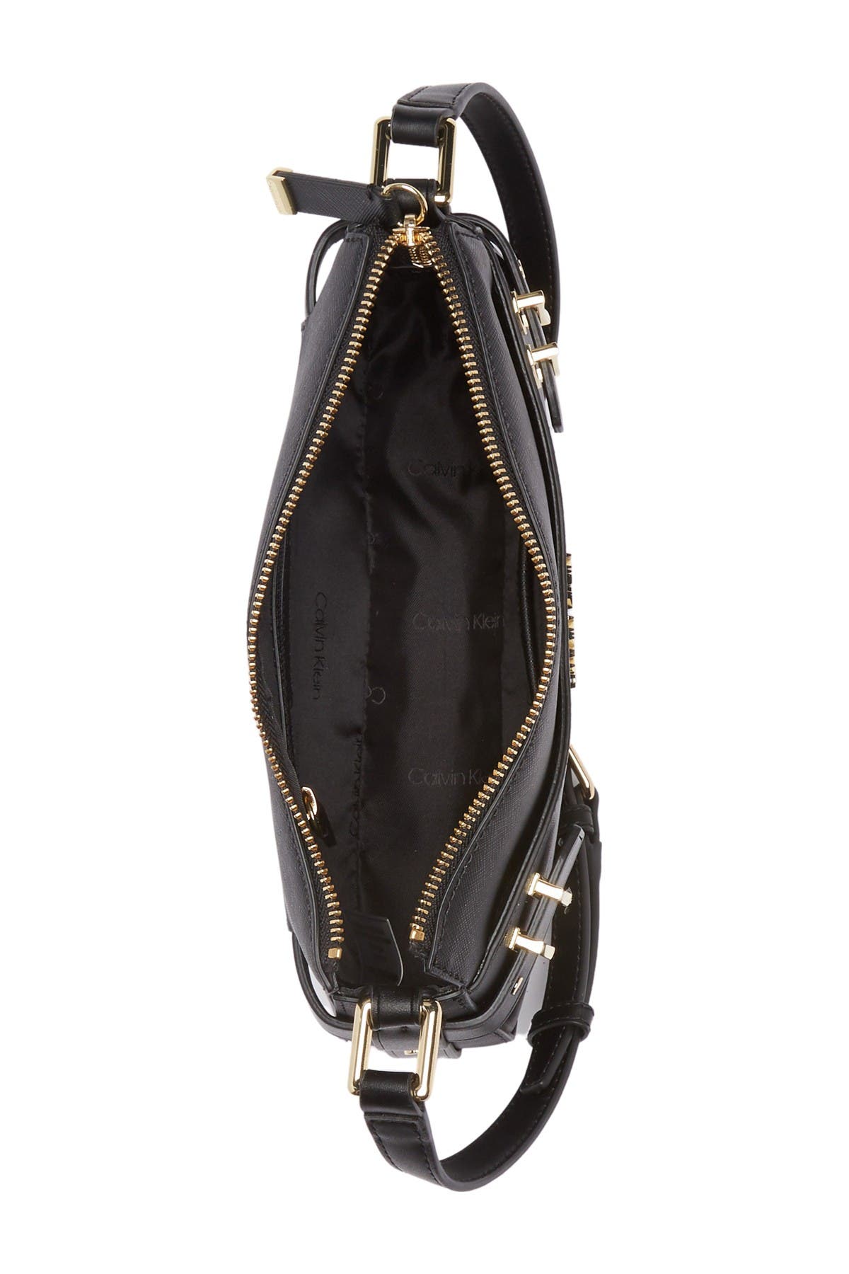 Calvin Klein Saffiano Crossbody, Alternate, color, 