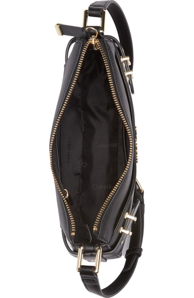 Calvin Klein Saffiano Crossbody, Alternate, color,
