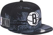 New Era Men's New Era Black Brooklyn Nets Tip-Off 9FIFTY Snapback Hat