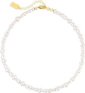 Set & Stones Bowie Pearl Anklet