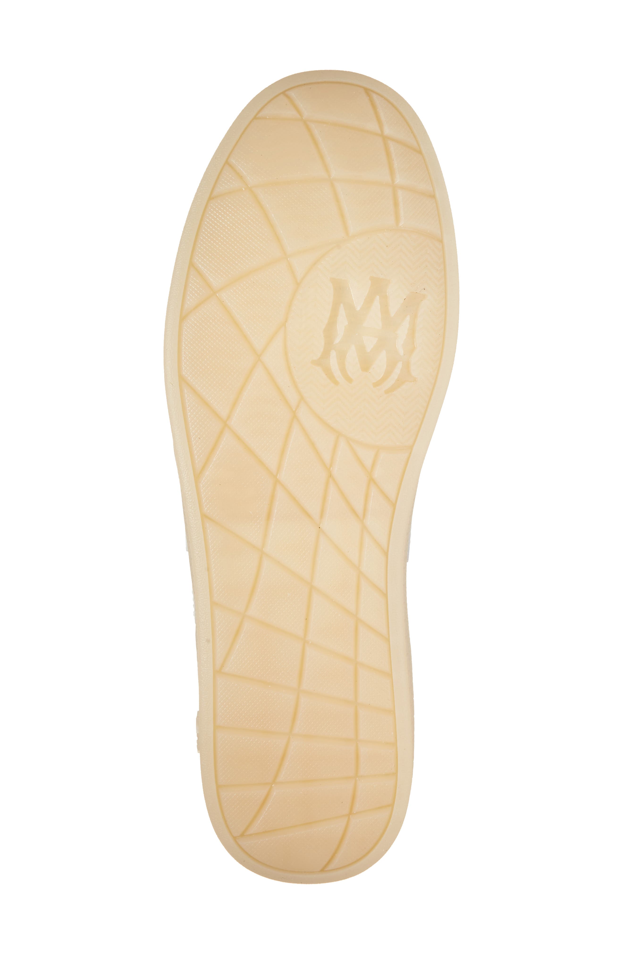 AMIRI Pacific Bones Sneaker, Alternate, color, Alabaster