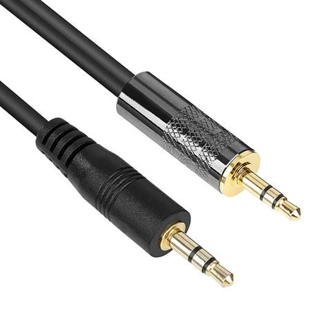 MV-RC100 3.5mm Male Line-in to Male Microphone Attenuator Cable