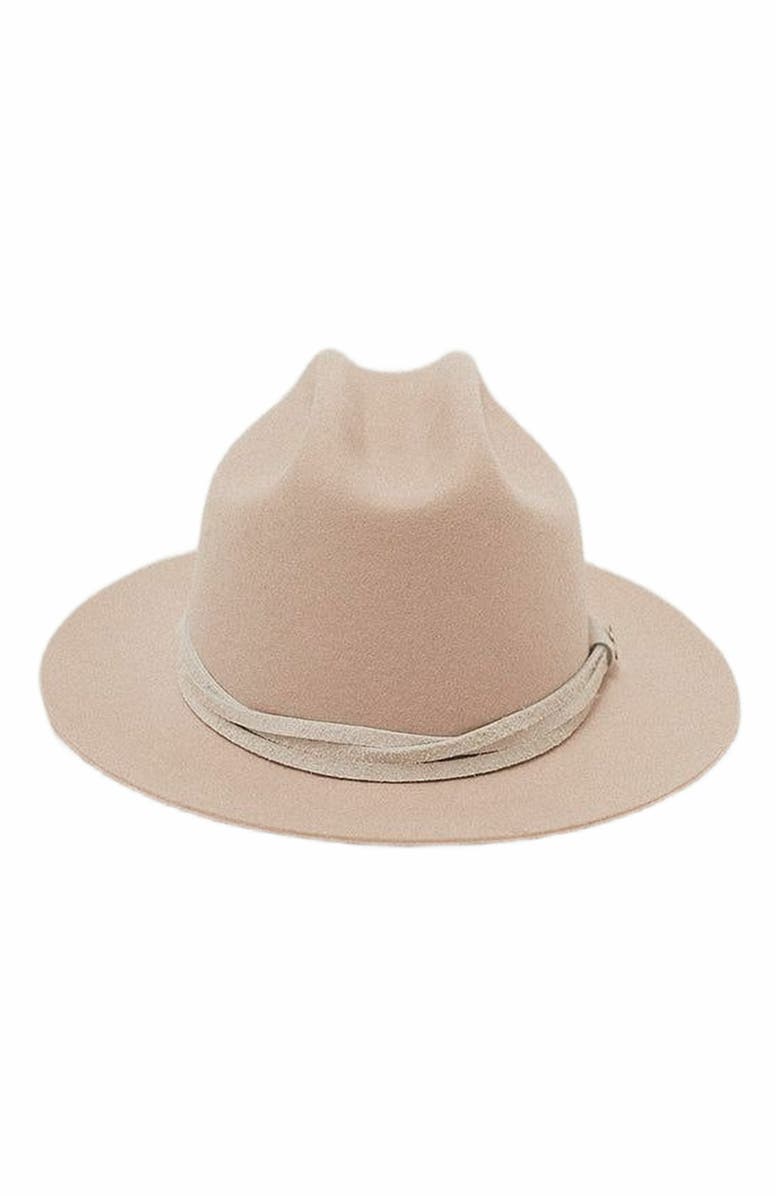 Two Roads Hat Co. Elliston Rancher Hat, Alternate, color, Ivory