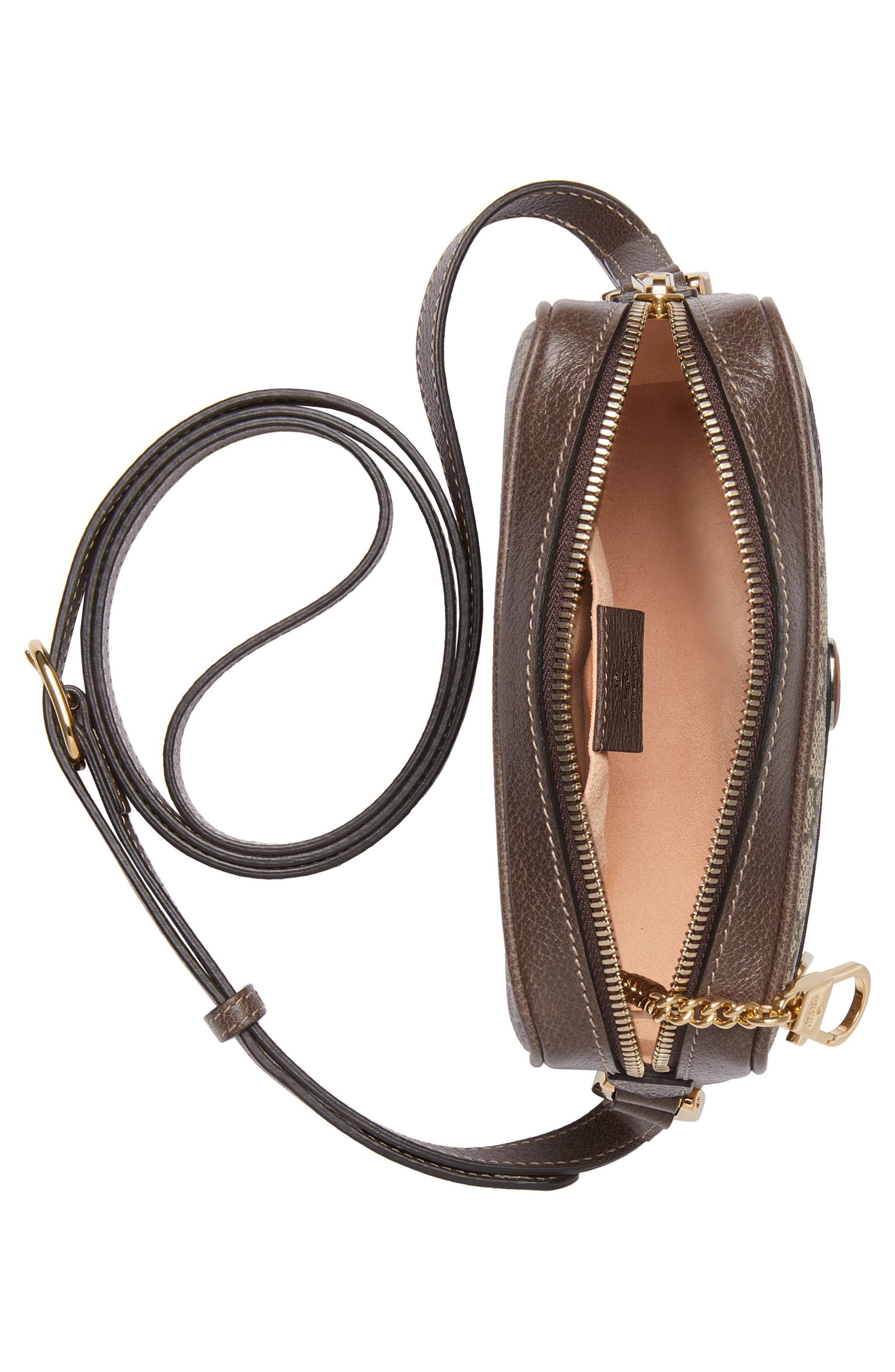 Gucci SmallCanvas Crossbody Bag, Alternate, color, 