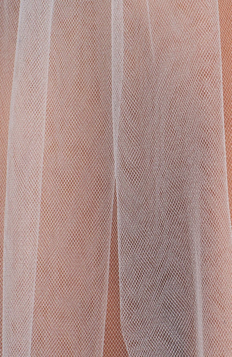 Wedding Belles New York 'Mary Kate' Embroidered Veil, Alternate, color, 