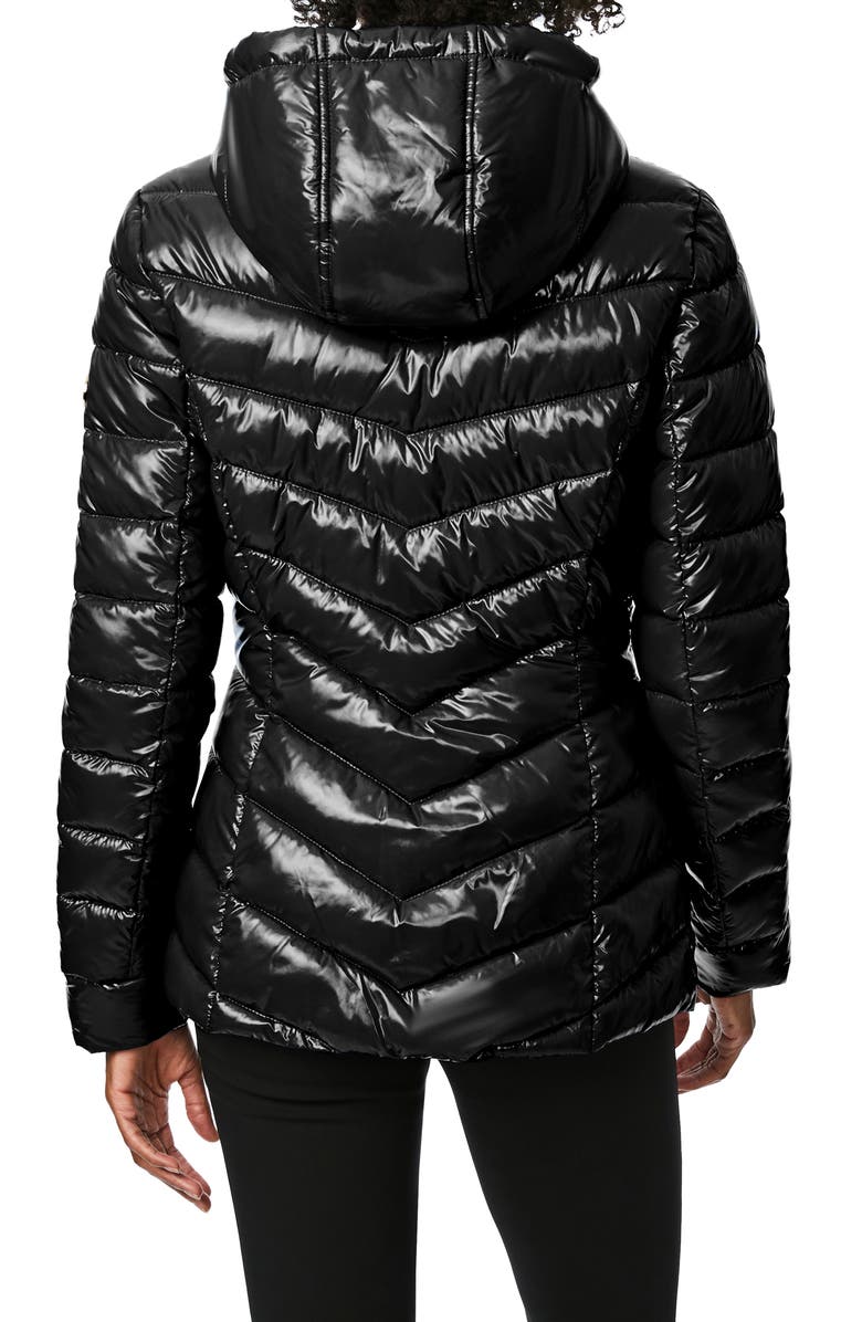Bernardo Cire Hooded Puffer Jacket, Alternate, color, 