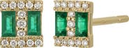 Bony Levy El Mar Emerald & Diamond Earrings