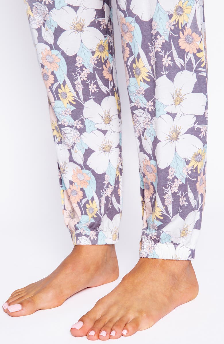 PJ Salvage Pastel Dreams Floral Pants, Alternate, color, 