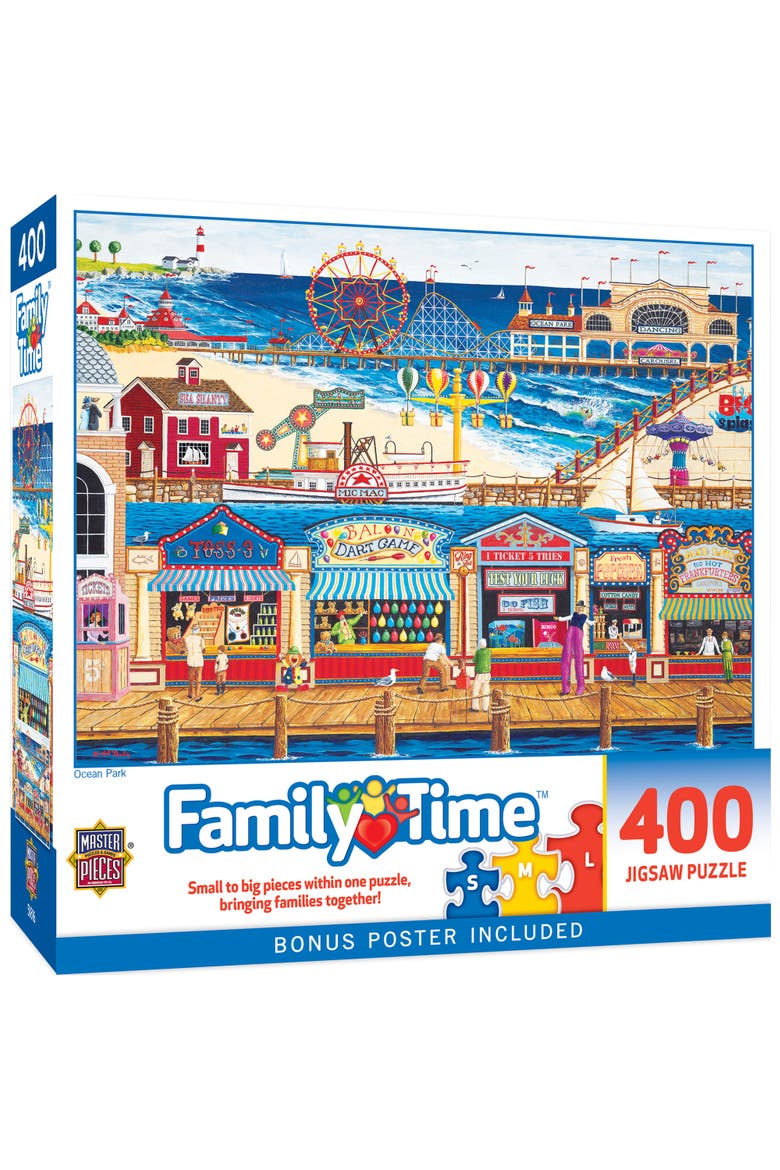 Ocean Park 400 Piece Jigsaw Puzzle, Main, color, Multicolor