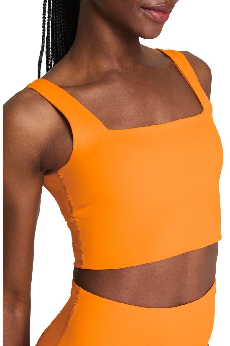 Square Neck Crop Tank Top, Alternate, color, MONARCH