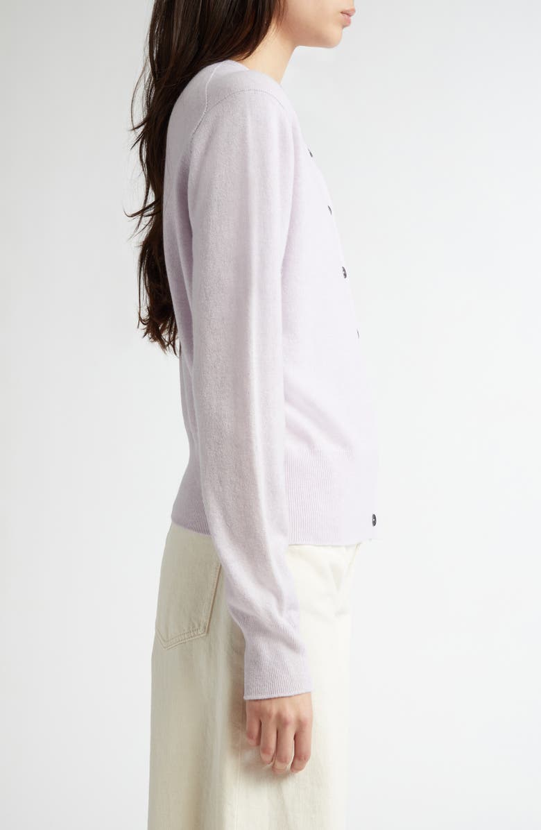 Johnstons of Elgin Classic Cashmere Crewneck Cardigan, Alternate, color,