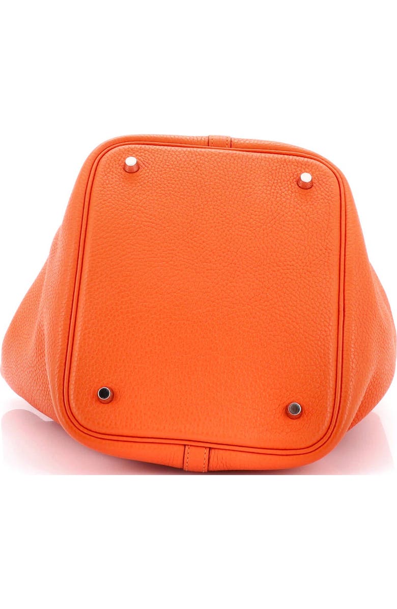 Pre-Owned Hermes Picotin Lock Bag Clemence MM, Alternate, color, Feu