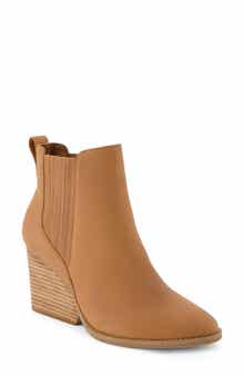 Waxed Leather Bootie