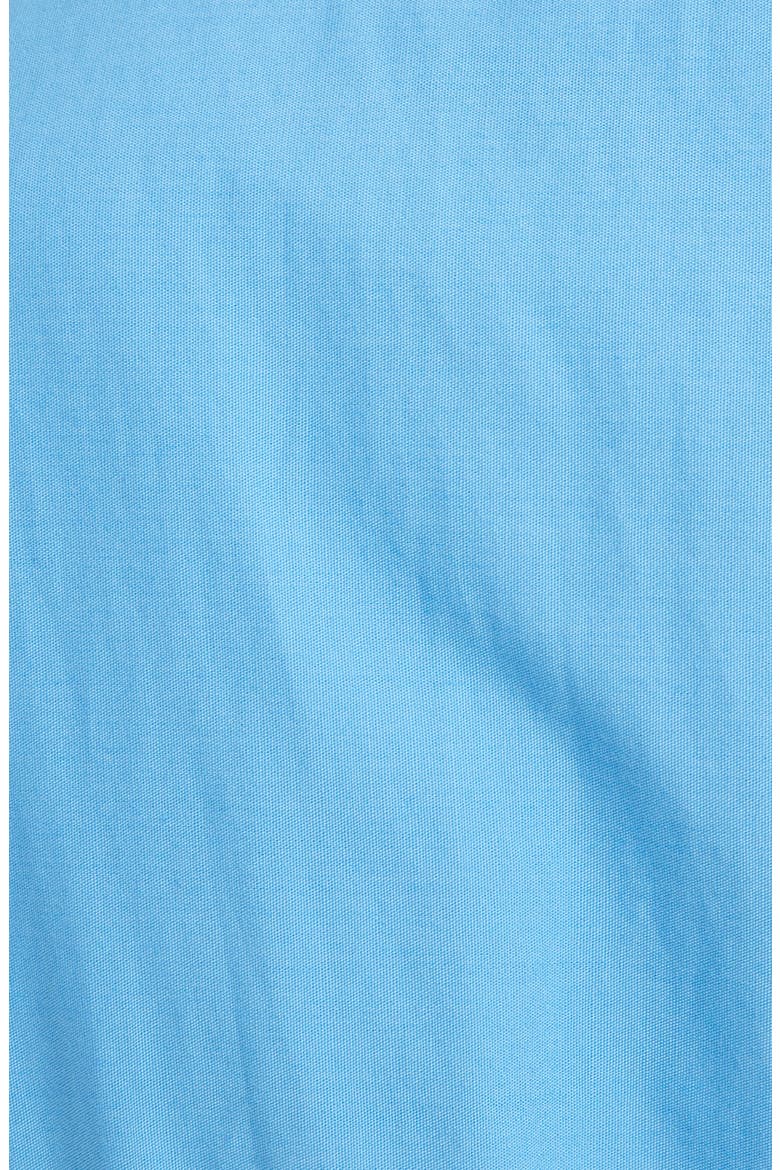 Flounce High/Low Hem Cotton Poplin Midi Dress, Alternate, color, CORNFLOWER