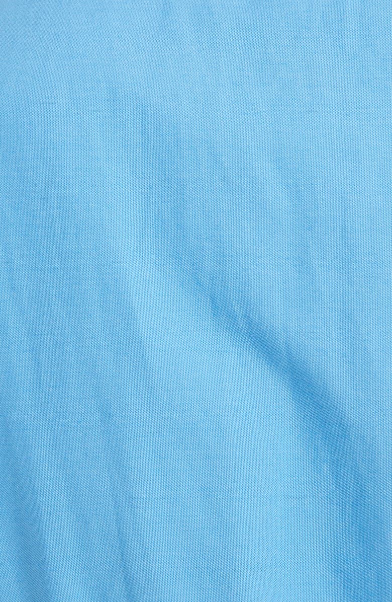 Roksanda Flounce High/Low Hem Cotton Poplin Midi Dress, Alternate, color, 