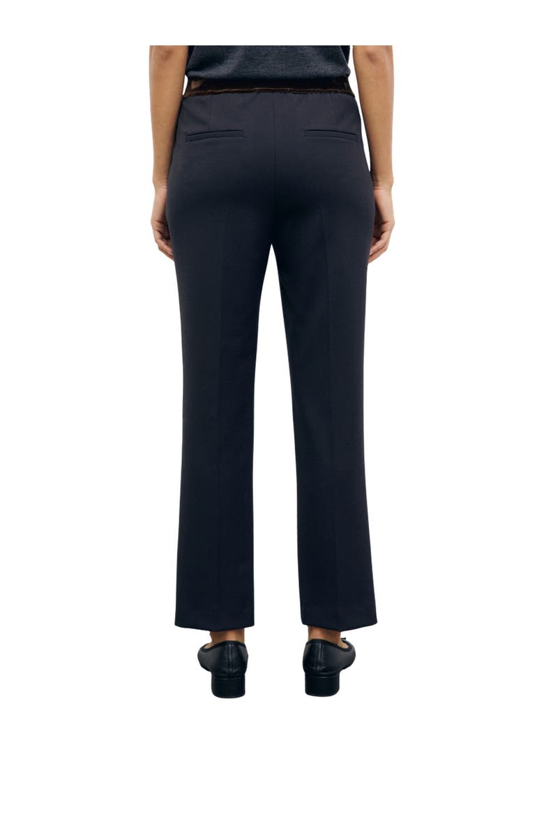 May Velvet Cropped Trousers, Alternate, color, Cinnamon