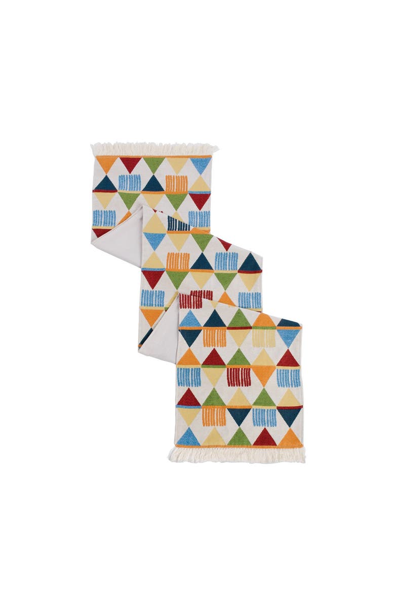 Kaplan Early Learning Company Vivid Primary Decorative Runner, Alternate, color, Multicolored