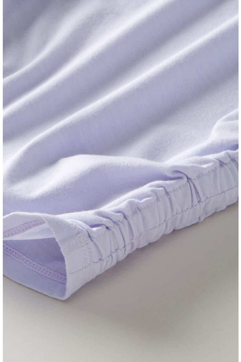 Kids' Sunny Side Ruched T-Shirt, Alternate, color, PURPLE CALLUNA