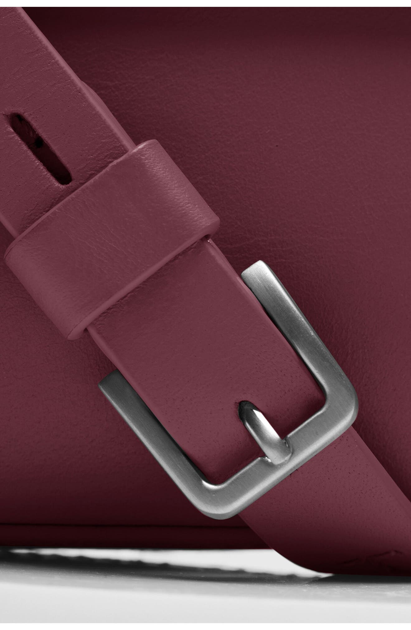 Betty Leather Crossbody Bag, Alternate, color, WINE