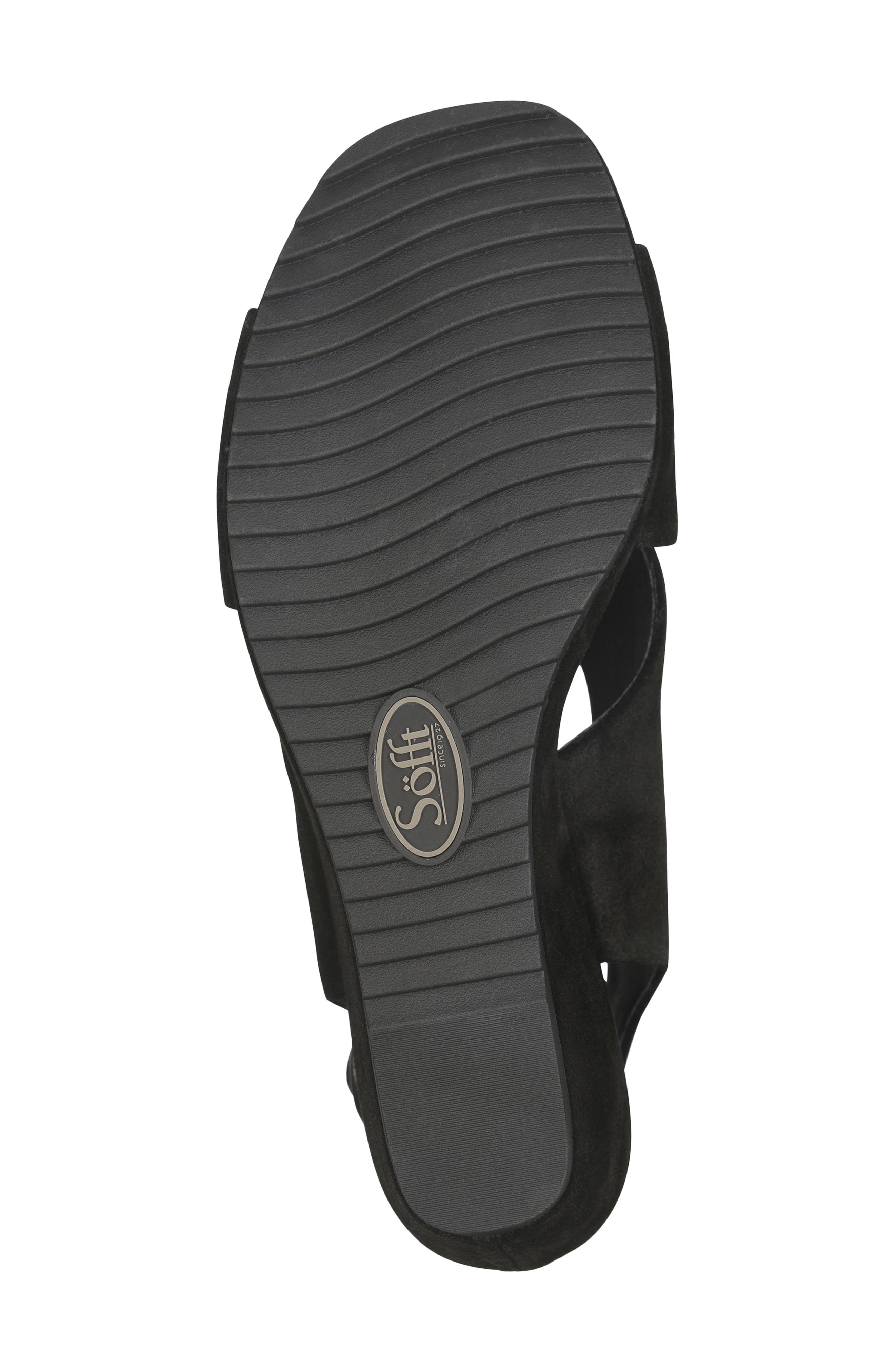 Söfft Isabeth Slingback Platform Wedge Sandal, Alternate, color, 