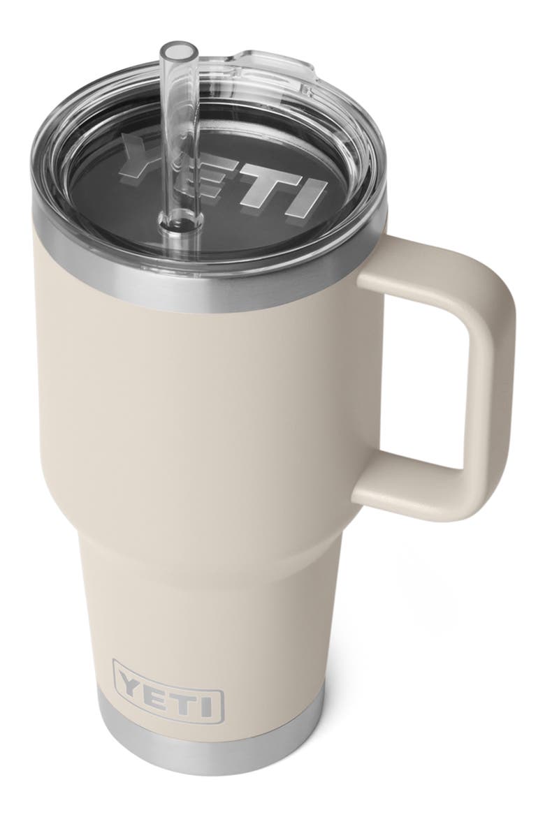 Rambler 35-Ounce Straw Mug, Alternate, color, CAPE TAUPE